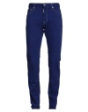 Dsquared2 Man Jeans Purple Size 32 Cotton, Elastane