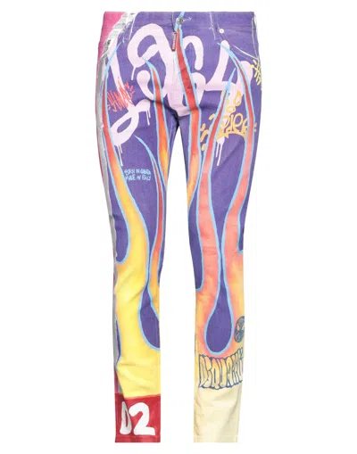 Dsquared2 Jeans In Purple