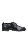 Dsquared2 Derby Shoes In Leather In Black
