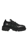 Dsquared2 Panelled Lace-up Low-top Sneakers In Black