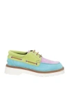 Dsquared2 Man Loafers Light Purple Size 9 Leather In Purple
