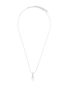 DSQUARED2 DSQUARED2 MAN NECKLACE SILVER SIZE - METAL