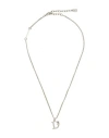 Dsquared2 Man Necklace Silver Size - Metal In Silver