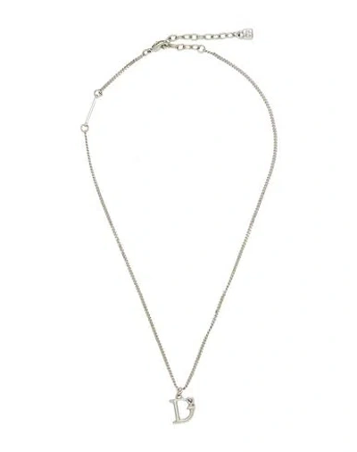 Dsquared2 Man Necklace Silver Size - Metal