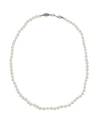 Dsquared2 Man Necklace White Size - Metal