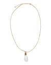 Dsquared2 Man Necklace White Size - Resin, Tin Alloy, Brass In White