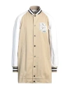 DSQUARED2 DSQUARED2 MAN OVERCOAT & TRENCH COAT BEIGE SIZE 38 COTTON, ELASTANE