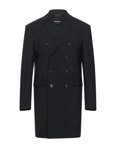 Dsquared2 Overcoats In Black