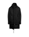 Dsquared2 Man Overcoat & Trench Coat Black Size 42 Polyamide In Black