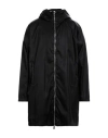 Dsquared2 Man Overcoat Black Size Xl Polyamide In Black