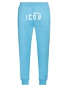 Dsquared2 Man Pants Azure Size M Cotton In Blue