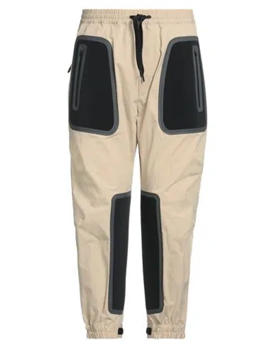 DSQUARED2 DSQUARED2 MAN PANTS BEIGE SIZE 32 COTTON, ELASTANE