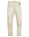 Dsquared2 Man Pants Beige Size 34 Cotton In Beige