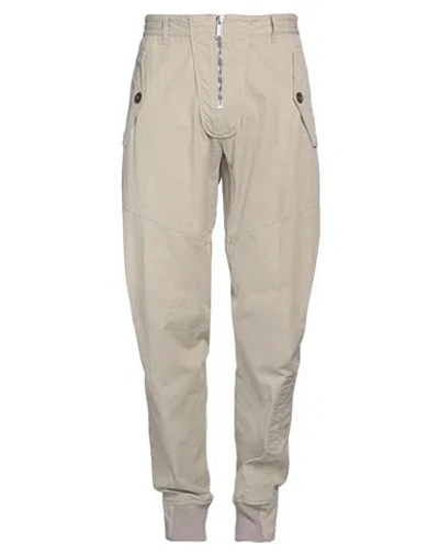 Dsquared2 Man Pants Beige Size 34 Cotton In Beige