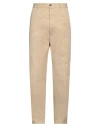 Dsquared2 Man Pants Beige Size 36 Cotton