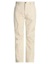 Dsquared2 Man Pants Beige Size 36 Cotton