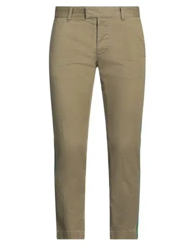 Dsquared2 Man Pants Beige Size 36 Cotton, Elastane