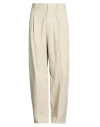 Dsquared2 Man Pants Beige Size 36 Cotton In Nude