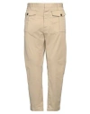Dsquared2 Man Pants Beige Size 38 Cotton, Elastane