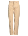 Dsquared2 Man Pants Beige Size 40 Cotton In Blue