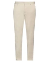 Dsquared2 Man Pants Beige Size 40 Cotton, Elastane