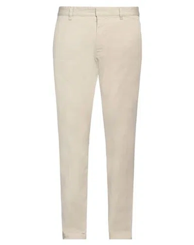 Dsquared2 Man Pants Beige Size 40 Cotton, Elastane