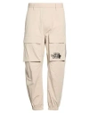 Dsquared2 Man Pants Beige Size 40 Cotton, Elastane In Neutral