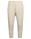 Dsquared2 Man Pants Beige Size L Cotton, Elastane