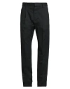 Dsquared2 Man Pants Black Size 32 Cotton, Elastane In Black