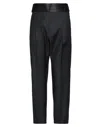 Dsquared2 Wool & Silk Aviator Pants In Black