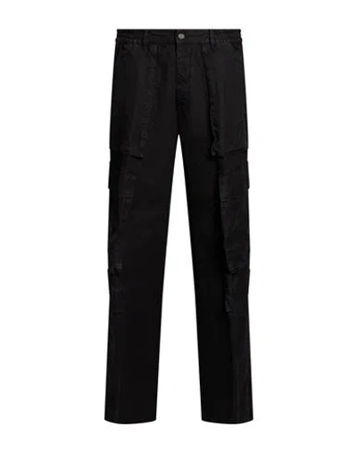 Dsquared2 Man Pants Black Size 36 Cotton In Blue