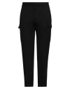 Dsquared2 Black Cigarette Trousers Stretch Virgin Wool In Black