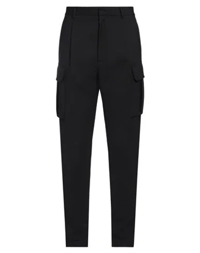 Dsquared2 Man Pants Black Size 32 Virgin Wool, Elastane