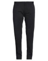 Dsquared2 Man Pants Black Size 38 Cotton, Elastane In Multi