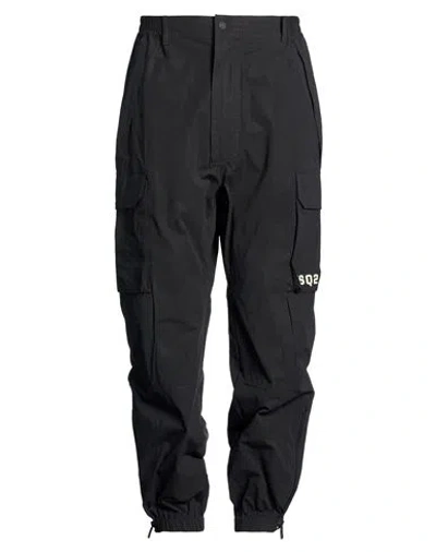 Dsquared2 Man Pants Black Size 40 Cotton, Elastane
