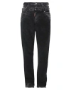 Dsquared2 Man Pants Black Size 36 Cotton, Elastane In Black