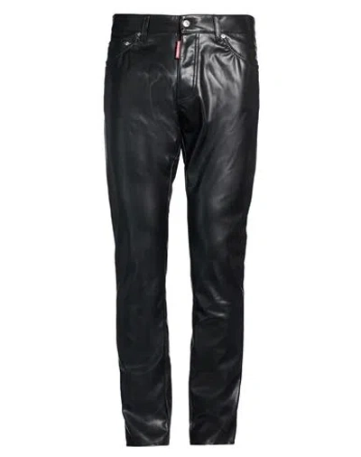Dsquared2 Man Pants Black Size 40 Polyester