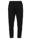 Dsquared2 Solid Color Joggers With Drawstring Waist In Black