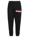 Dsquared2 Man Pants Black Size L Cotton, Elastane In Black