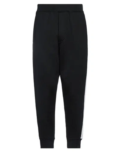 DSQUARED2 DSQUARED2 MAN PANTS BLACK SIZE L COTTON, POLYESTER, ELASTANE