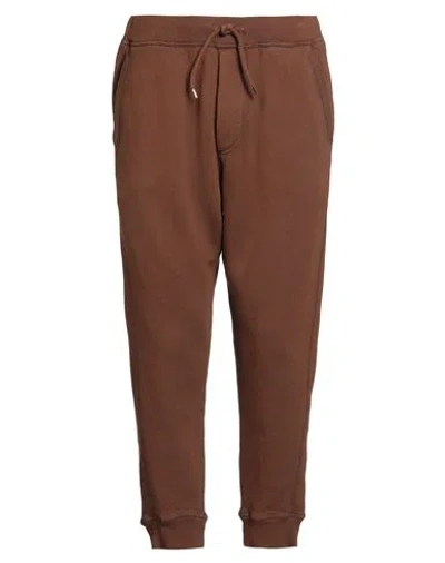 Dsquared2 Man Pants Brown Size L Cotton