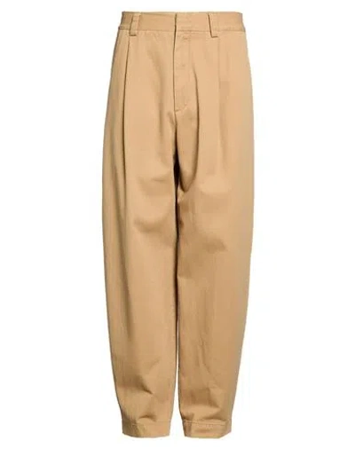 Dsquared2 Man Pants Camel Size 30 Cotton In Beige