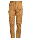 Dsquared2 Man Pants Camel Size 34 Cotton, Elastane In Brown