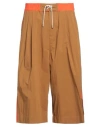 Dsquared2 Man Pants Camel Size 36 Cotton, Elastane In Beige