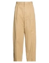 Dsquared2 Man Pants Camel Size 36 Cotton In Nude