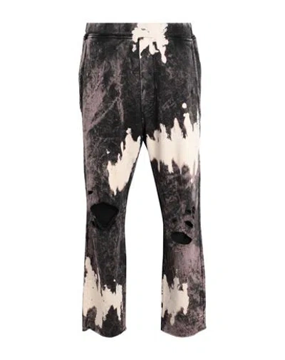 DSQUARED2 DSQUARED2 MAN PANTS CHARCOAL SIZE L COTTON, ELASTANE