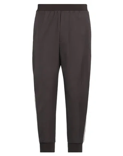 Dsquared2 Man Pants Dark Brown Size 38 Polyester, Virgin Wool, Polyamide, Elastane