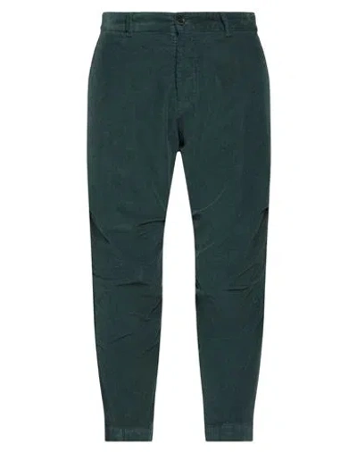 Dsquared2 Man Pants Deep Teal Size 32 Cotton, Elastane In Green