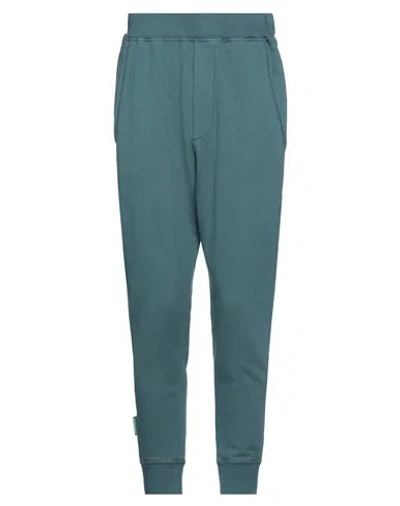 Dsquared2 Man Pants Deep Jade Size Xxl Cotton In Green