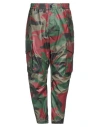 Dsquared2 Man Pants Green Size 36 Polyamide In Green